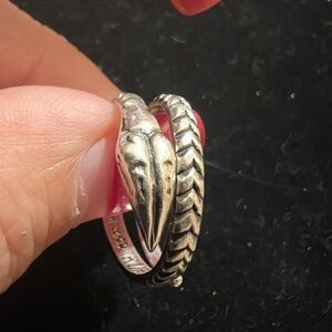 925 STERLING SILVER SIGNED MEXICO RING. WRAP